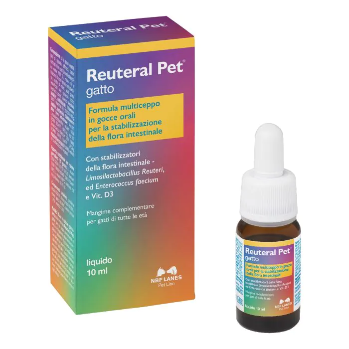 Reuteral Pet Gatto Gocce 10 Ml Reuteral Pet Gatto Gocce 10 Ml