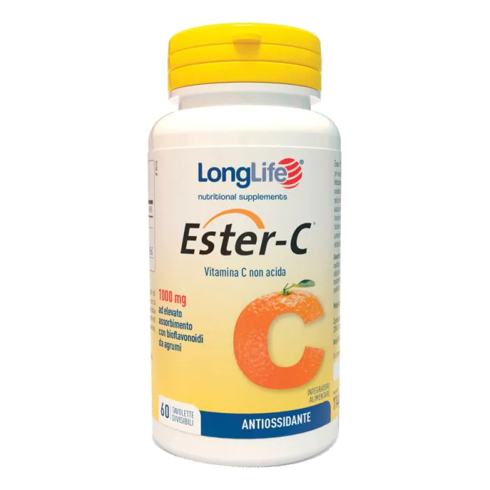 Longlife ester c 1000mg 60 tavolette Longlife ester c 1000mg 60 tavolette