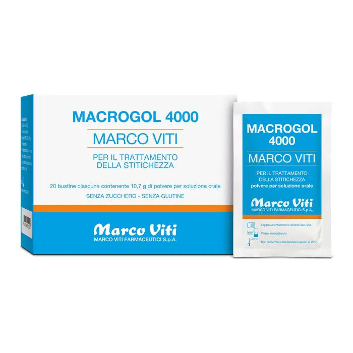 Macrogol 4000 20 Bustine Trattamento Stipsi Efficace Macrogol 4000 20 Bustine Trattamento Stipsi Efficace