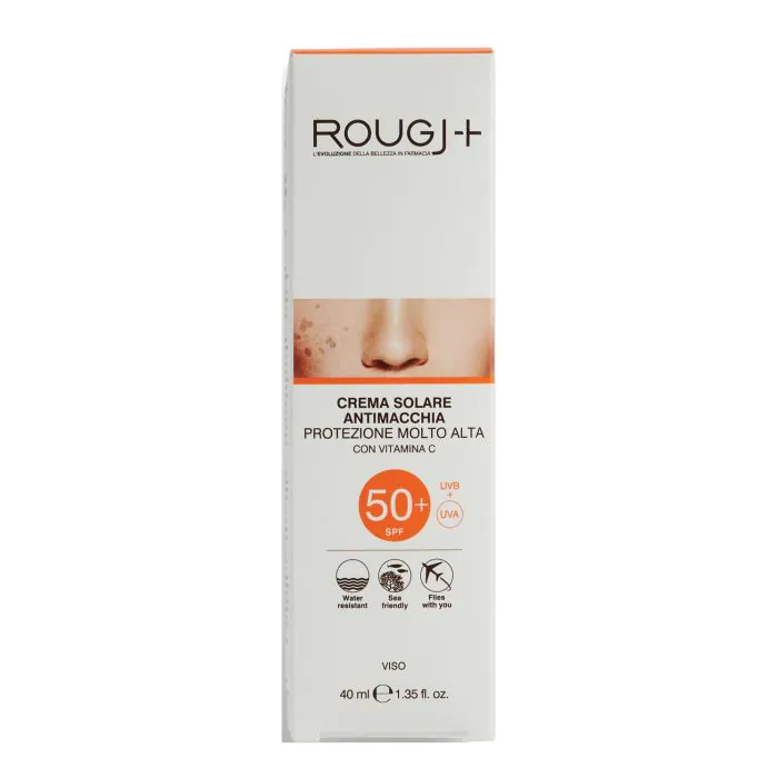 Rougj Solare Viso Antimacchia SPF50+ con Vitamina C 40 ml Rougj Solare Viso Antimacchia SPF50+ con Vitamina C 40 ml