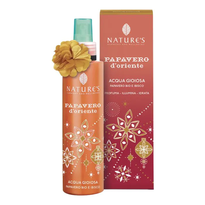 Nature's aqua vitalizzante papavero d'oriente 150 ml edizione limitata