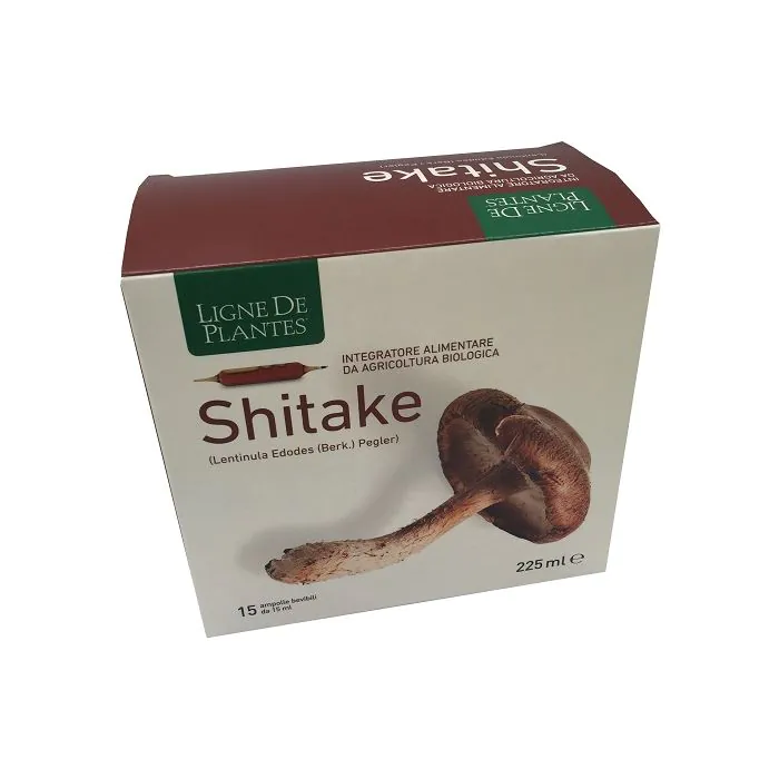 Ligne de plantes shitake bio 15 ampolle da 15 ml Ligne de plantes shitake bio 15 ampolle da 15 ml