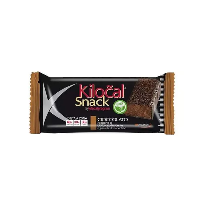 Kilocal Snack Barretta Cioccolato 33g 1 Pezzo Kilocal Snack Barretta Cioccolato 33g 1 Pezzo