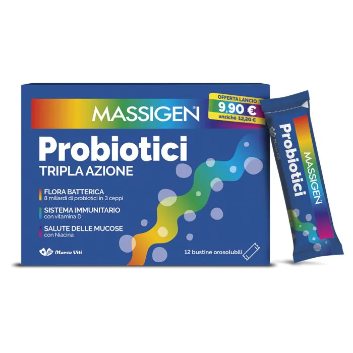 Massigen Probiotici 12 Stickpack Massigen Probiotici 12 Stickpack