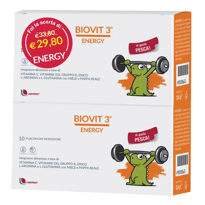 Biovit 3 energy multipack 10 flaconi x 2 Biovit 3 energy multipack 10 flaconi x 2