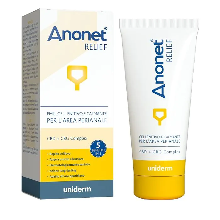 Anonet Relief Emulgel 25 ml | Lenitivo Zona Perianale