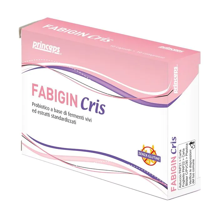 Fabigin cris 10 capsule + 10 compresse Fabigin cris 10 capsule + 10 compresse