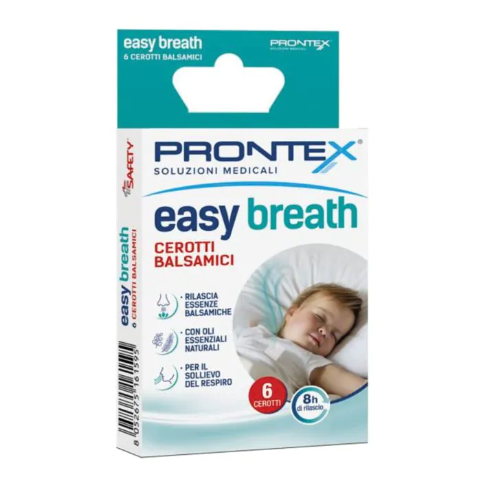 Prontex easy breath cerotto balsamico Prontex easy breath cerotto balsamico