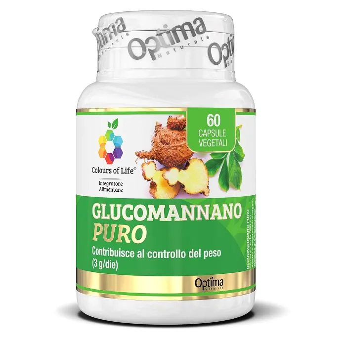 Glucomannano puro 60 capsule Glucomannano puro 60 capsule