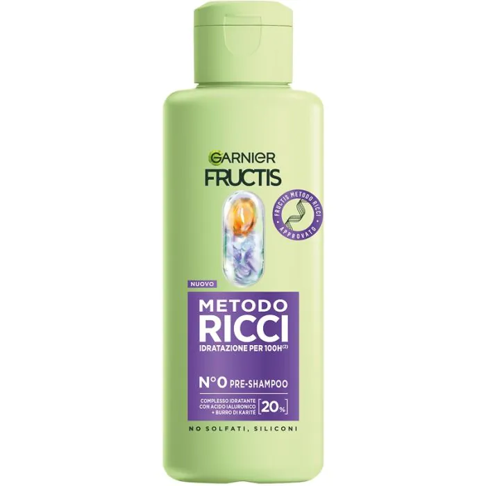 Garnier fructis metodo ricci pre shampoo 200 ml