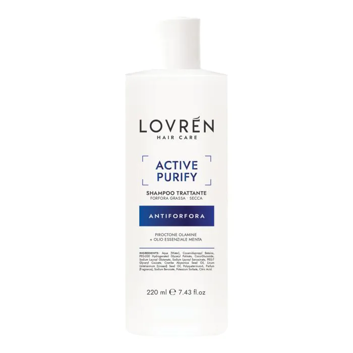 Lovren hair care active purify shampoo trattante 220 ml Lovren hair care active purify shampoo trattante 220 ml