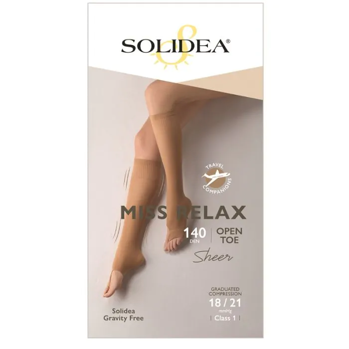 Gambaletto miss relax 140 punta aperta nero 1s Online su