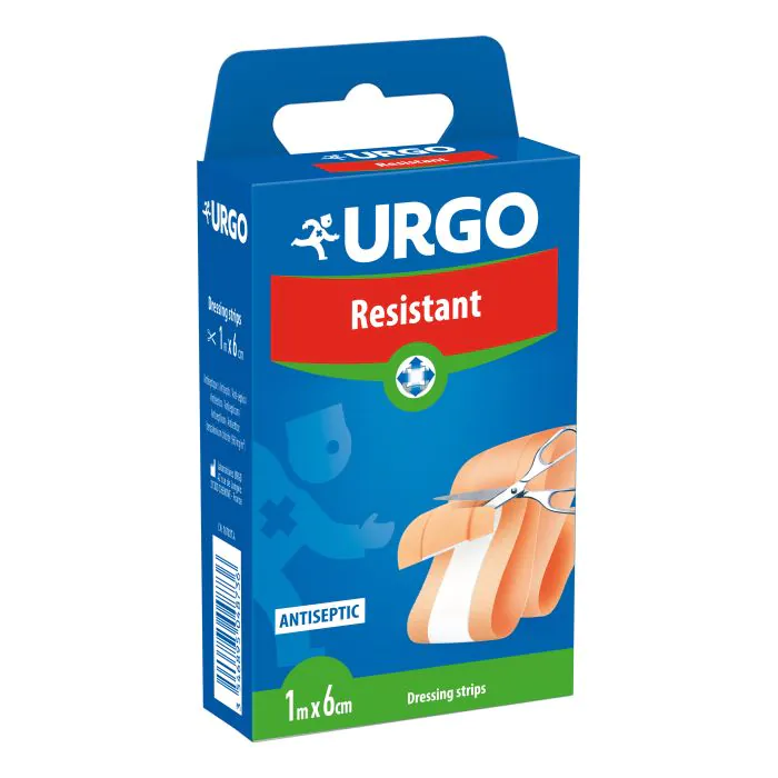 Cerotto da tagliare urgo resistant mt 1 x 6 cm Cerotto da tagliare urgo resistant mt 1 x 6 cm