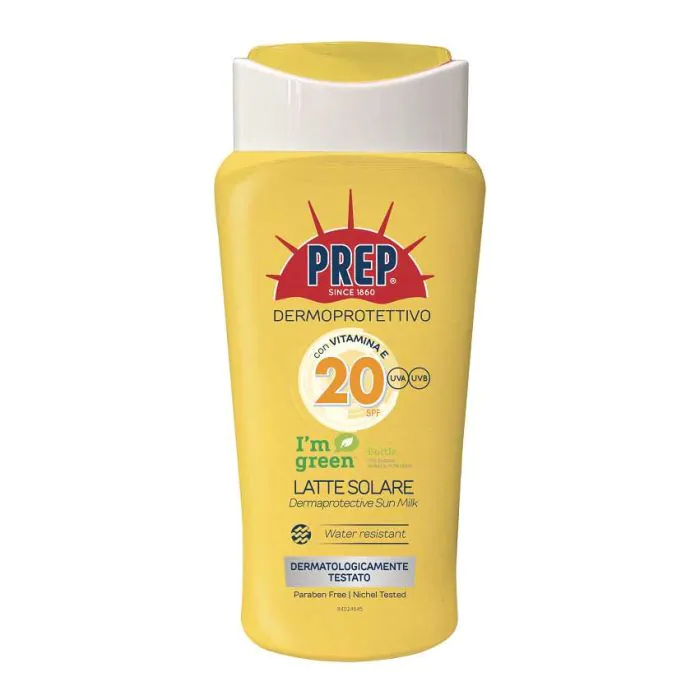 Prep dermoprotettivo latte solare spf20 200 ml