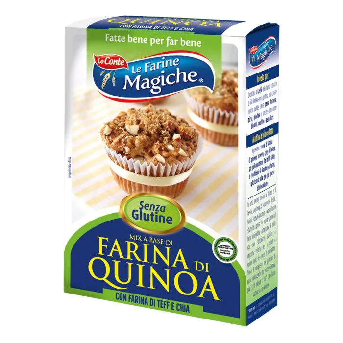 Le farine magiche ipafood mix farina a base di quinoa senza lievito e senza glutine 200 g Le farine magiche ipafood mix farina a base di quinoa senza lievito e senza glutine 200 g