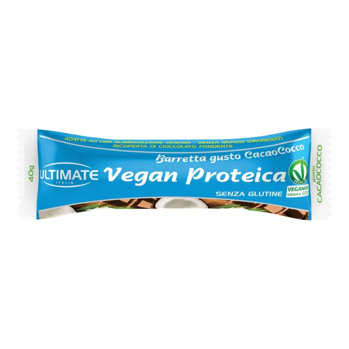 Barretta Vegan Proteic Cacao/Cocco 40 G Barretta Vegan Proteic Cacao/Cocco 40 G