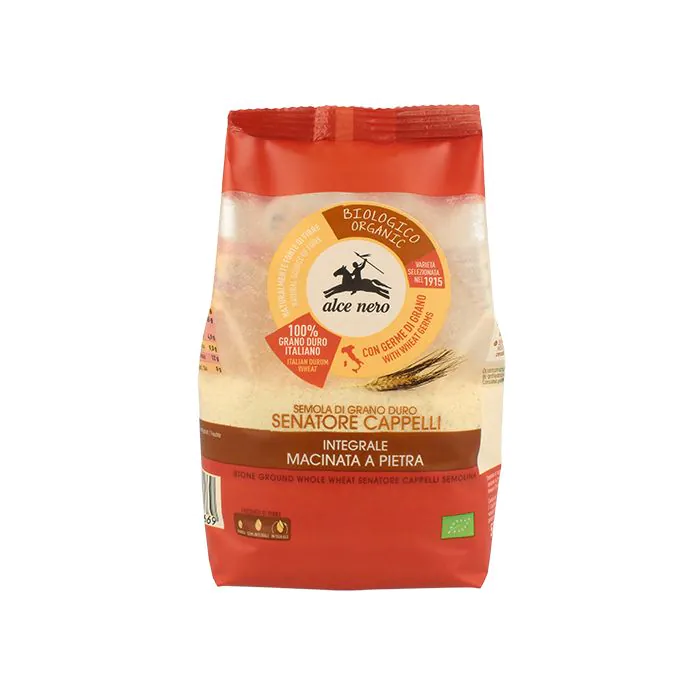 Farina integrale senatore cappelli bio macinata a pietra 500 g