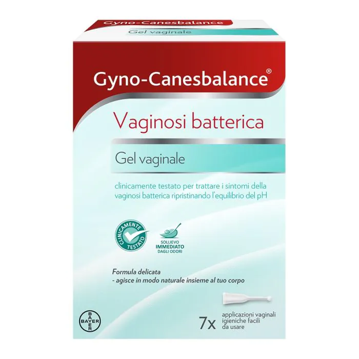 Gyno-Canesbalance Gel Vaginosi Batterica 7 Applicatori Monouso