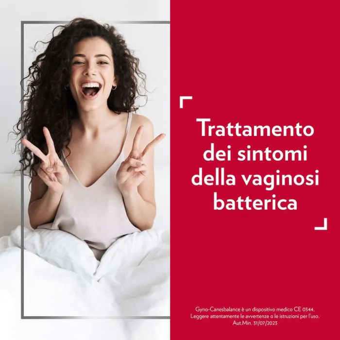Gyno-Canesbalance Gel Vaginosi Batterica 7 Applicatori Monouso