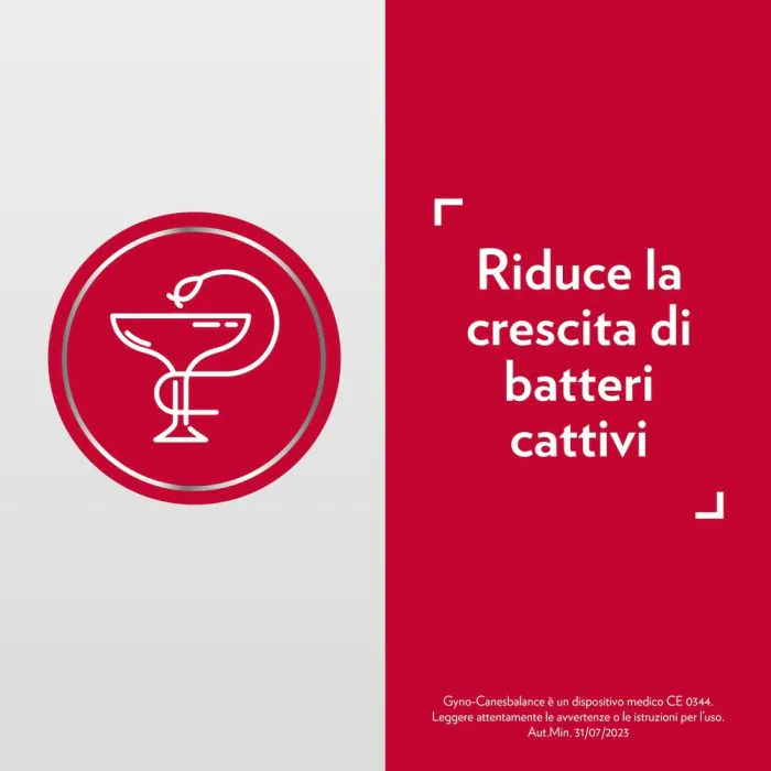 Gyno-Canesbalance Gel Vaginosi Batterica 7 Applicatori Monouso