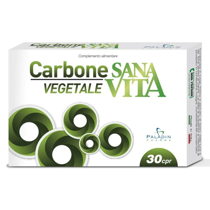 Sanavita Carbone Veg.30 Compresse Sanavita Carbone Veg.30 Compresse