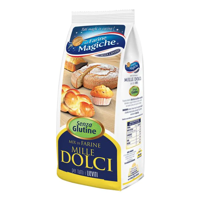 Ipafood le farine magiche mix di farine mille dolci 400 g Ipafood le farine magiche mix di farine mille dolci 400 g
