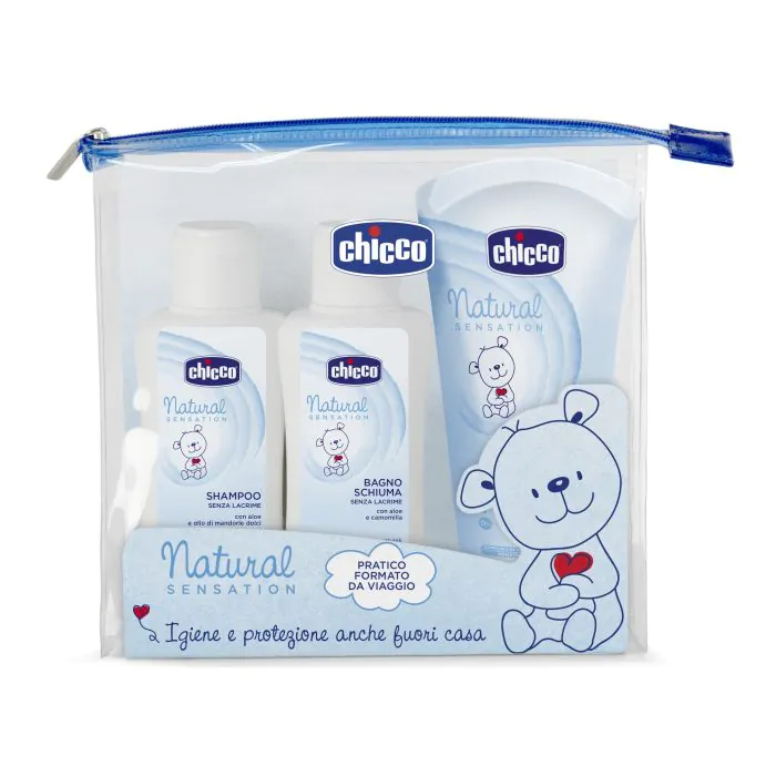 Chicco Cosmetici Natural Sensation viaggio 100 Chicco Cosmetici Natural Sensation viaggio 100