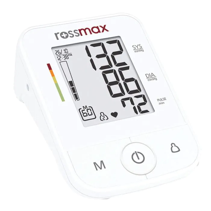 Misuratore di pressione rossmax x3 con alimentatore