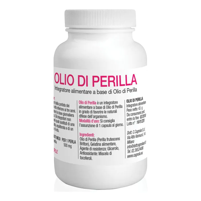 Olio di perilla 60prl 500mg cagn Olio di perilla 60prl 500mg cagn