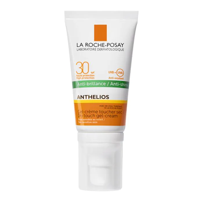 La Roche Posay Anthelios Gel-Crema Tocco Secco Antilucidità SPF 30 Protezione Viso 50 ml