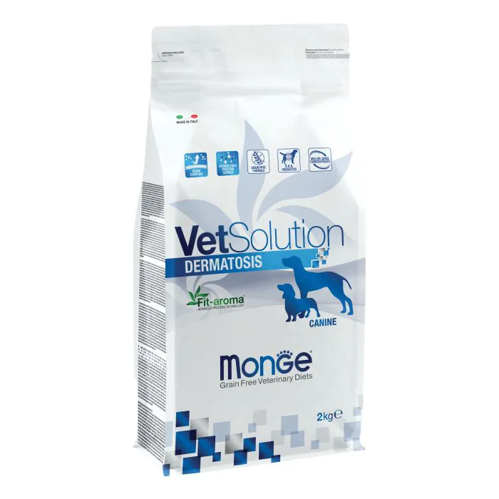 Monge Cane Vet Solution Dermatosis 2 Kg Monge Cane Vet Solution Dermatosis 2 Kg