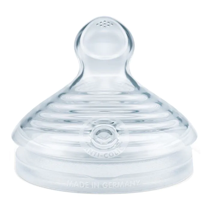 Nuk tettarella natural sense silicone 6-18 mesi misura large 2 pezzi Nuk tettarella natural sense silicone 6-18 mesi misura large 2 pezzi