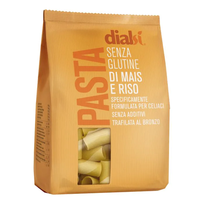 Dialsi' Rigatoni di Mais e Riso Senza Glutine 400g Dialsi' Rigatoni di Mais e Riso Senza Glutine 400g