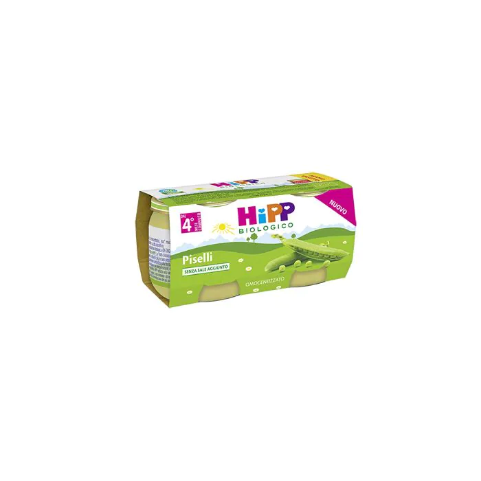 Hipp Omog Piselli 80g 2pezzi Hipp Omog Piselli 80g 2pezzi