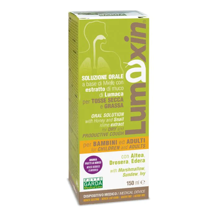Phyto Garda Lumaxin Soluzione Orale Contro La Tosse 150 ml Phyto Garda Lumaxin Soluzione Orale Contro La Tosse 150 ml