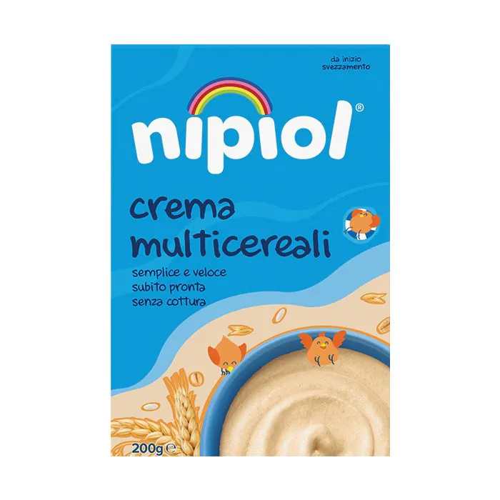 Nipiol cereali crema multicereali 200 g Nipiol cereali crema multicereali 200 g