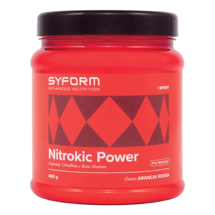 Nitrokic power arancia rossa polvere 480 g Nitrokic power arancia rossa polvere 480 g