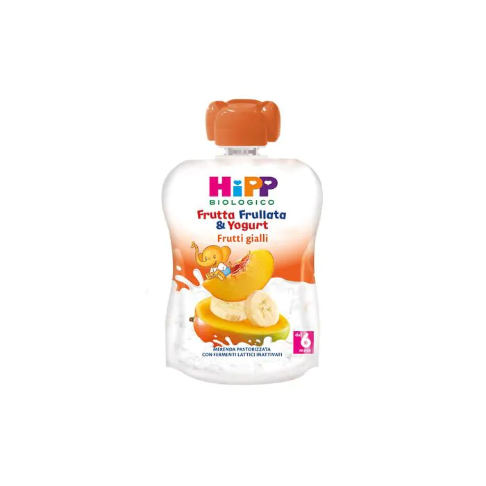 Hipp Frutta Frullata & Yogurt Frutti Gialli 90g Hipp Frutta Frullata & Yogurt Frutti Gialli 90g