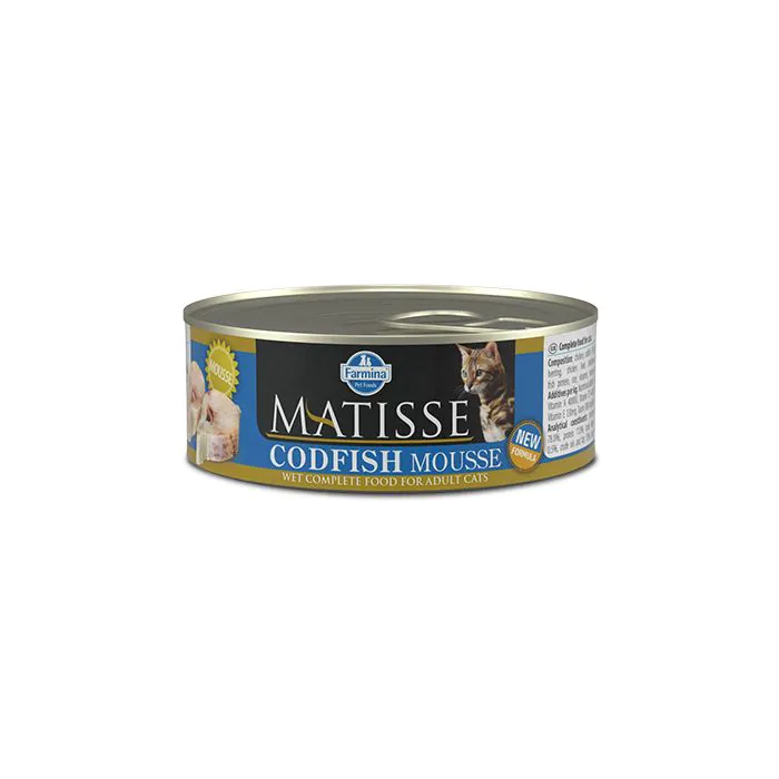 Farmina Gatto Matisse Mousse Adulto Merluzzo 85 Gr