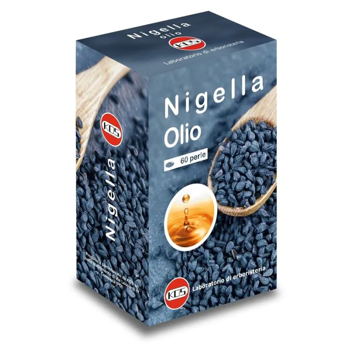 Olio di nigella 60 perle da 500 mg Olio di nigella 60 perle da 500 mg