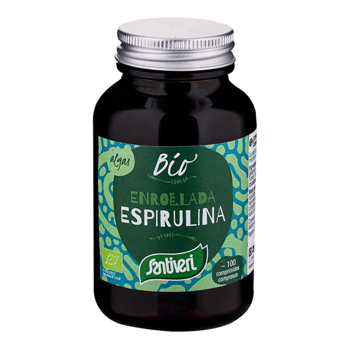 Alga spirulina biologico 100 compresse flacone 45 g