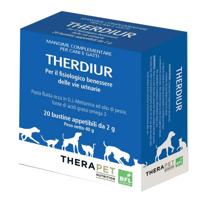 Theradiur Therapet - 20 Bustine: Integratore Alimentare in Bustine Monodose.
