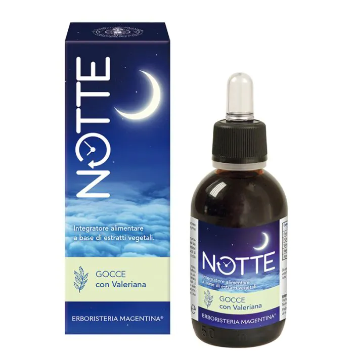 Notte valeriana gocce 50 ml Notte valeriana gocce 50 ml
