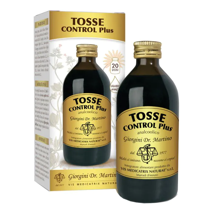 Tosse control plus 200 ml liquido analcolico Tosse control plus 200 ml liquido analcolico