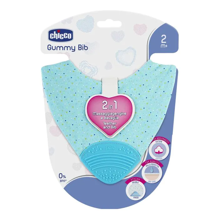 Chicco Massaggiagengive gummy azzurro 2m+