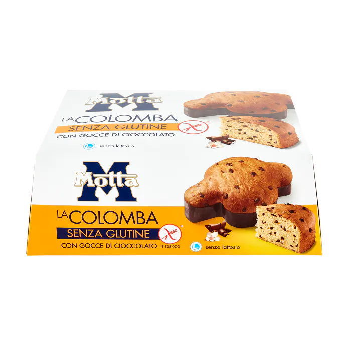 Motta colomba con gocce di cioccolato fondente 450 g