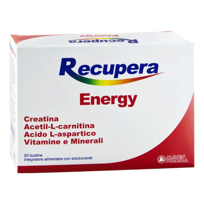 Maven Pharma Recupera Energy 20 Bustine Maven Pharma Recupera Energy 20 Bustine
