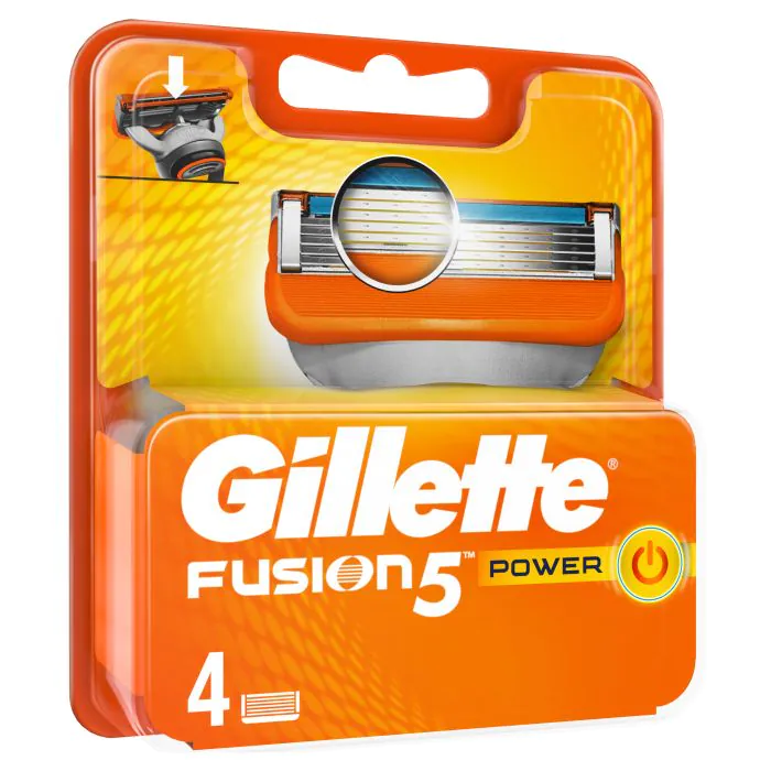 Gillette Fusion Power Lame 4pezzi Gillette Fusion Power Lame 4pezzi