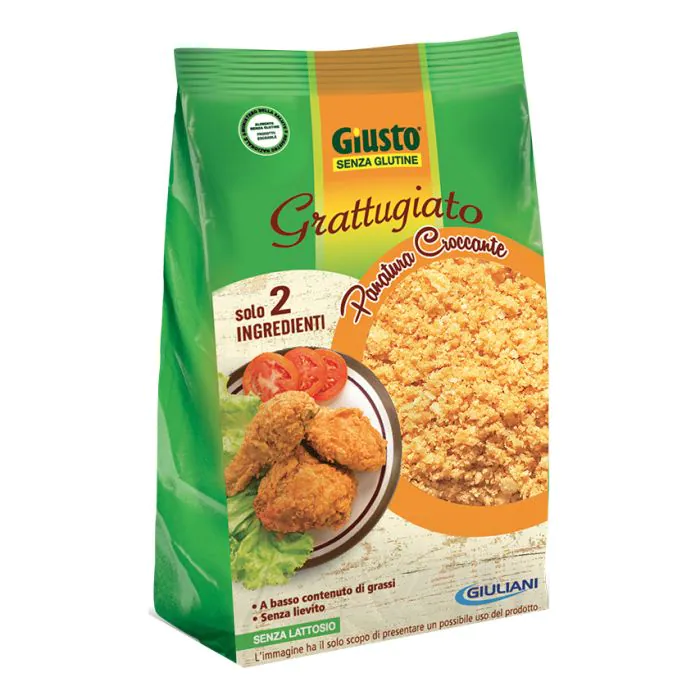 Giusto Senza Glutine Grattugiata Panatura Croccante Giusto Senza Glutine Grattugiata Panatura Croccante
