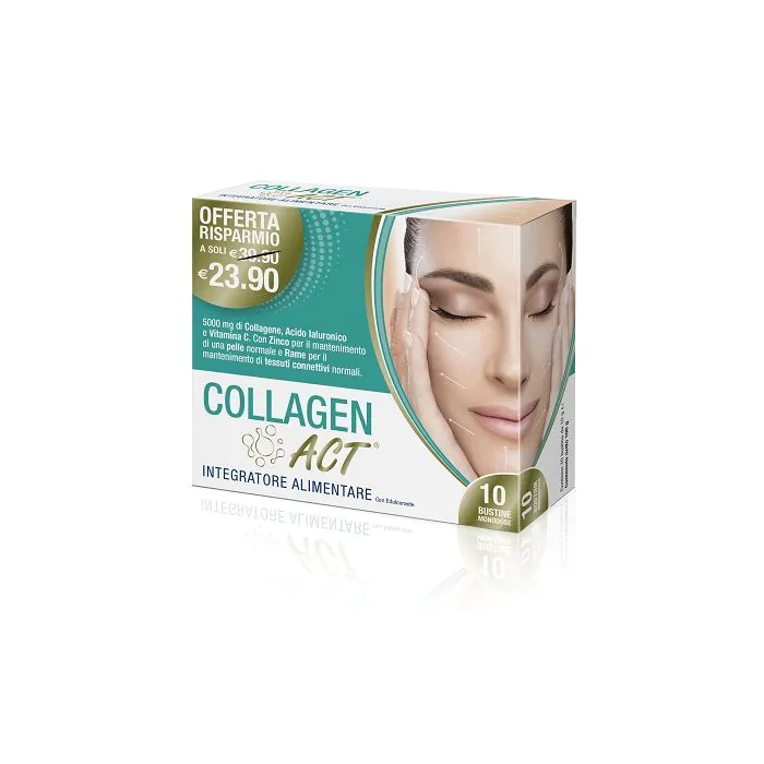 Collagen Act 10 Bustine Monodose Collagen Act 10 Bustine Monodose
